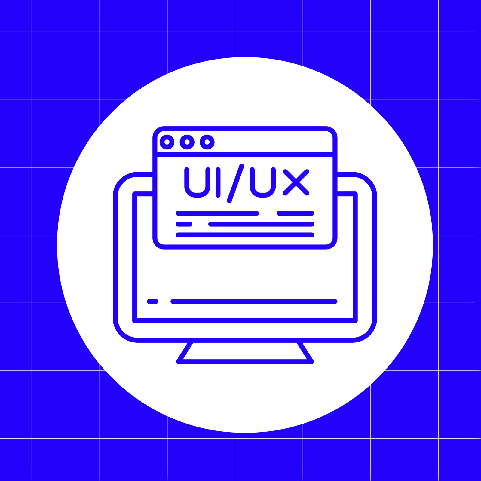 UI and UX Development Logo