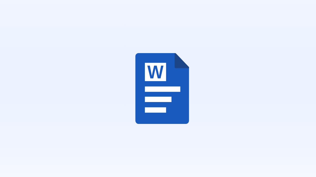 Word Documentation